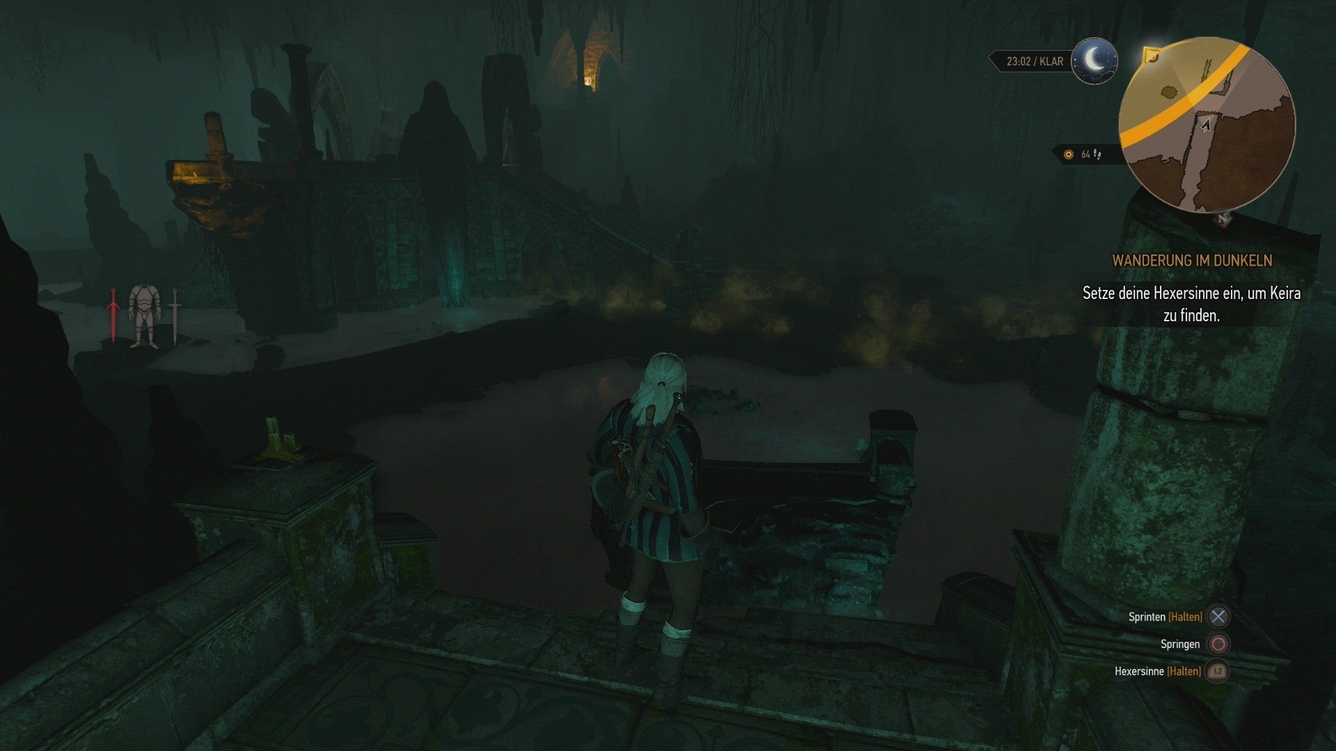 Witcher 3 Wanderung Im Dunkeln Versteckter Bereich www.eurogamer.de